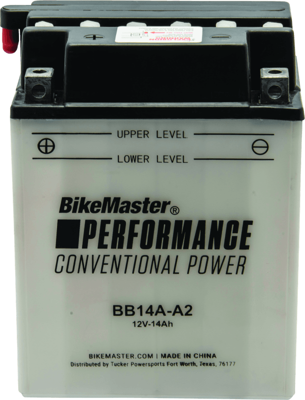 BikeMaster — BB14A-A2 Battery, 160 CCA
