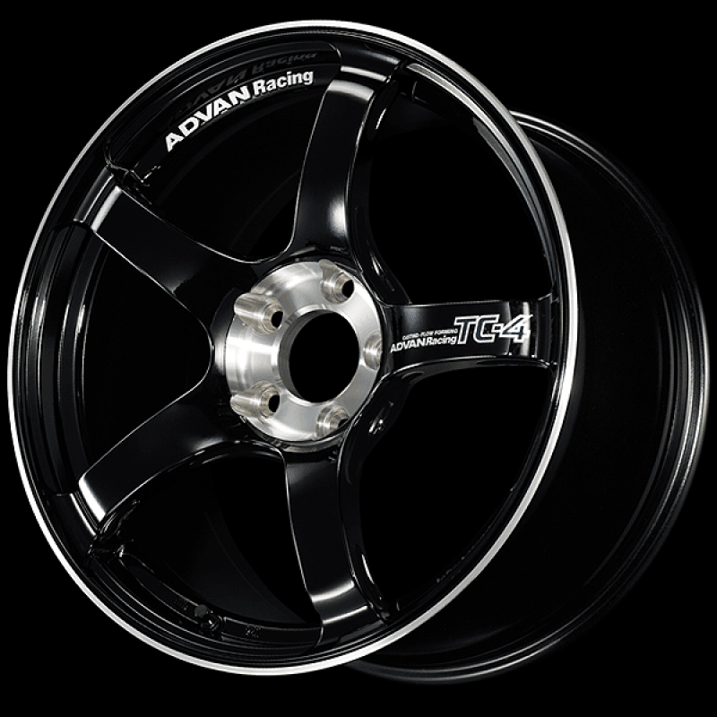 Advan — Advan TC-4 SE 18x8.5 / +45 Offset / 5x100 / 63mm Bore / Racing Gloss Black and Diamond Cut