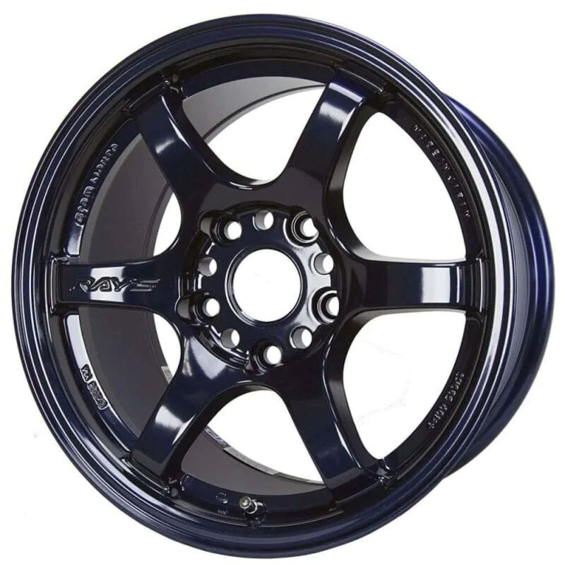 Gram Lights — Gram Lights 57DR 17x9.0 +38 5x100 Dark Blue Chrome Wheel MOQ 20
