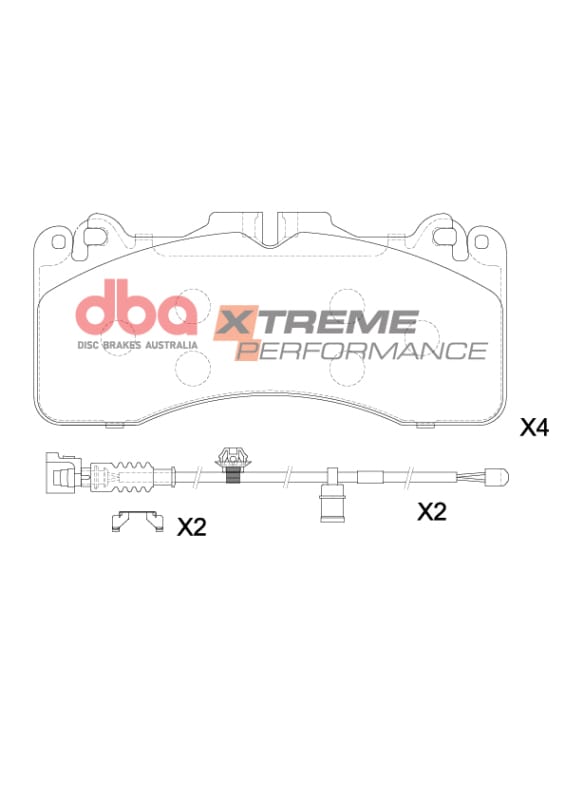 DBA — DBA 16-20 Lexus GS F XP Performance Front Brake Pads
Brake Rotor