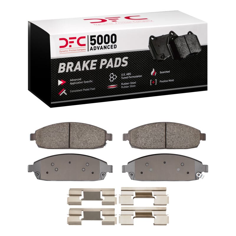 DFC — DFC 05-10 Jeep Grand Cherokee Front 5000 Advanced Ceramic Brake Pads and Hardware Kit
DFC Brake Pad Set