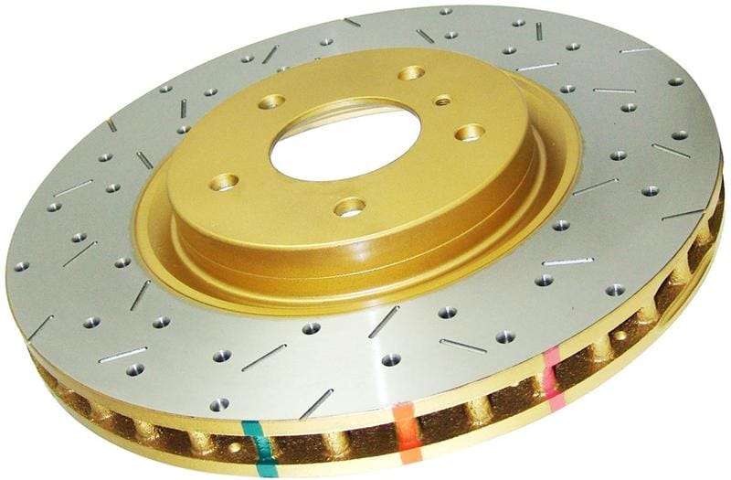 DBA — DBA 11-14 Ford Mustang GT 5.0L Front 4000 Series Drilled & Slotted Rotor
XS 4000 Series
Brake Rotor
