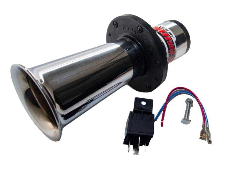 Kleinn Air Horns — Kleinn 12 Volt Ahoogha Horn - Chrome-Plated Zinc Alloy
