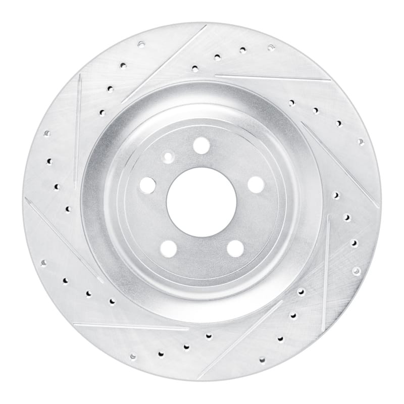 R1 Concepts — R1 15-18 Porsche Macan Rear Left Drilled & Slotted Silver Brake Rotor
R1 Brake Rotor Drill