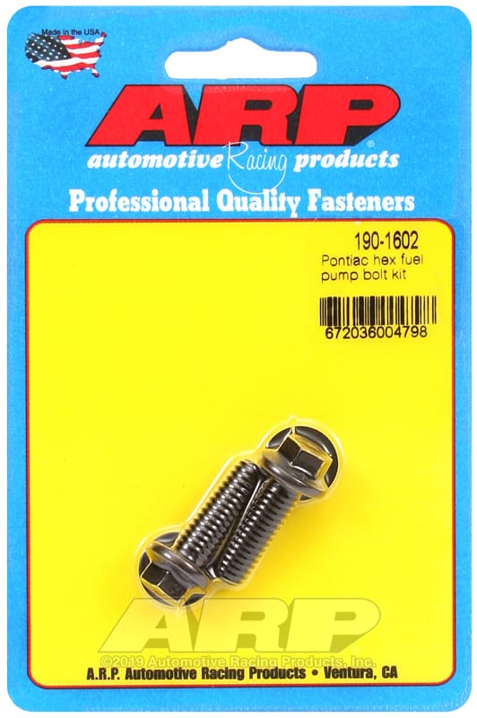ARP — ARP Pontiac Hex Fuel Pump Bolt Kit