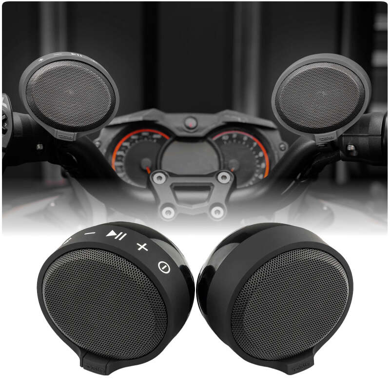 DS18 — DS18 2.5in Handlebar Mount Speakers Full-Range Amplified Class D USB Port Water Resistant