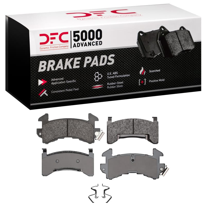 DFC — DFC 98-03 Chevrolet S10 Front 5000 Advanced Ceramic Brake Pads
DFC Brake Pad Set
