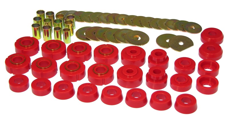 Prothane — Prothane 65-70 Chevy Impala Convertible Body Mount - Red
BODY/SUB-FRAME MNTS
