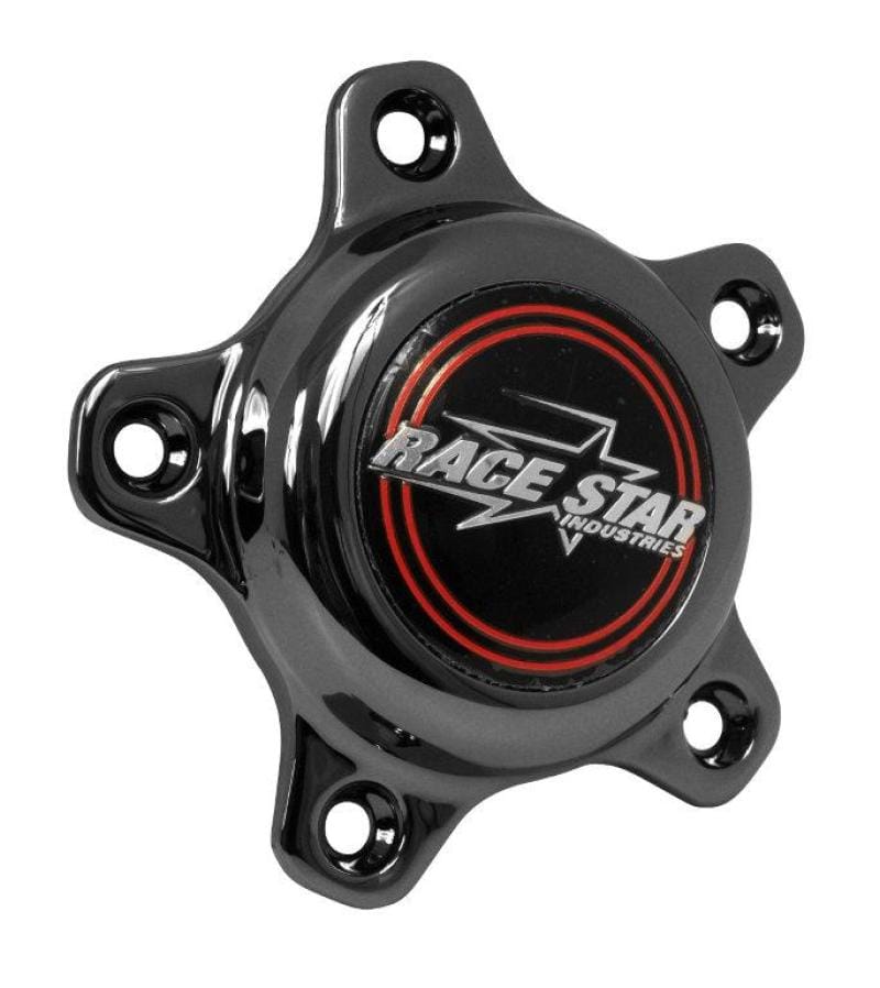 Race Star — Race Star 5 Lug Cap Short Plastic Dark Star (incl. Medallion & Screws)