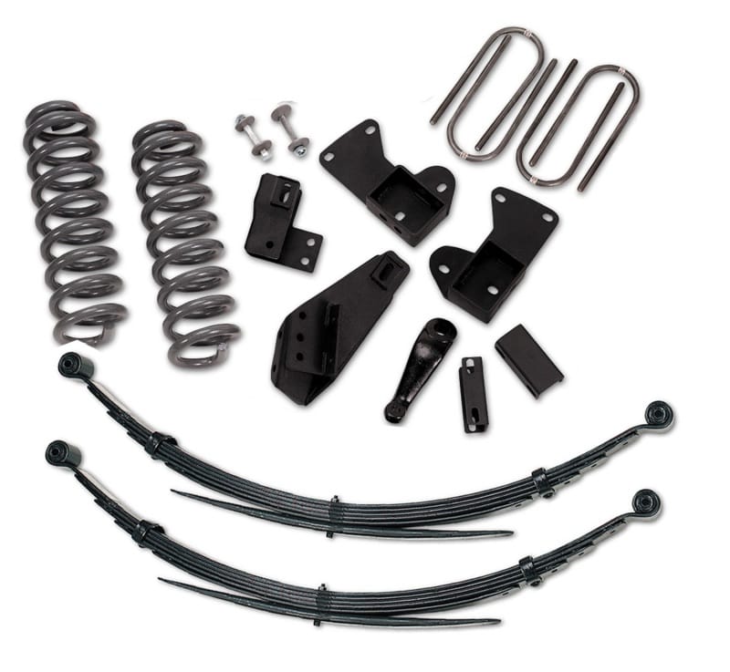 Tuff Country — Tuff Country 81-96 Ford Bronco 4x4 4in Lift Kit with Rear Leaf Springs (No Shocks)
Complete Kit (w/o Sh