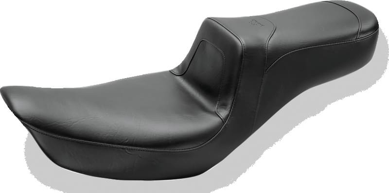 Mustang Motorcycle — Mustang 06-17 Harley Dyna Squareback 1PC Seat - Black