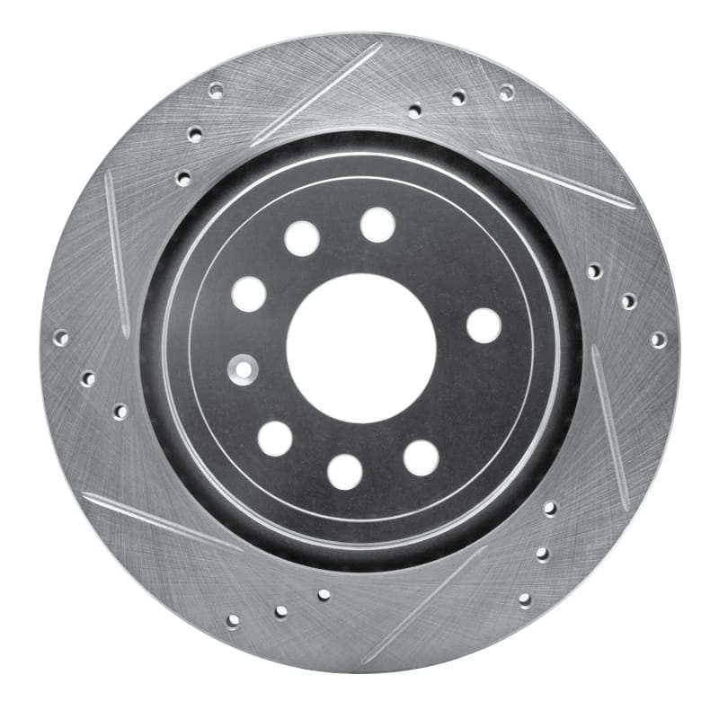 R1 Concepts — R1 03-11 Cadillac BLS (Mexico) Rear Left Drilled & Slotted Silver Brake Rotor
R1 Brake Rotor Drill