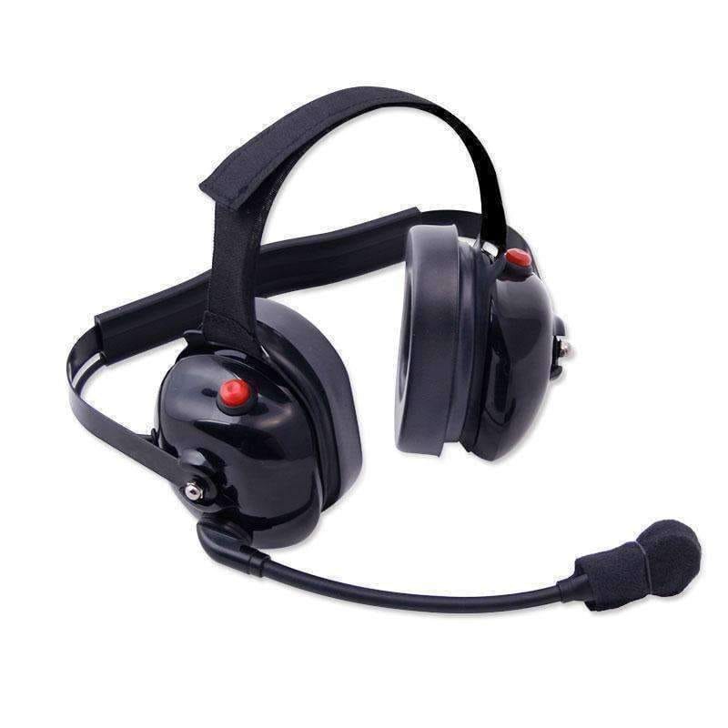 Rugged Radios — Rugged Radios H60 Dual Radio Behind the Head (BTH) Headset - Black