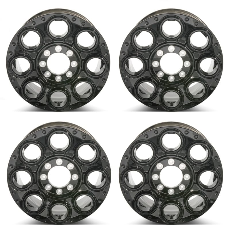 Ford Racing — Ford Racing 05-22 Super Duty F-250/F-350 (Single Wheel Models) 20x8 Gloss Black Wheel Kit