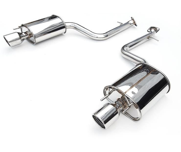 Invidia — Invidia 14-17 VW Golf-R Q300 w/ Oval Stainless Steel Tips Cat-Back Exhaust
