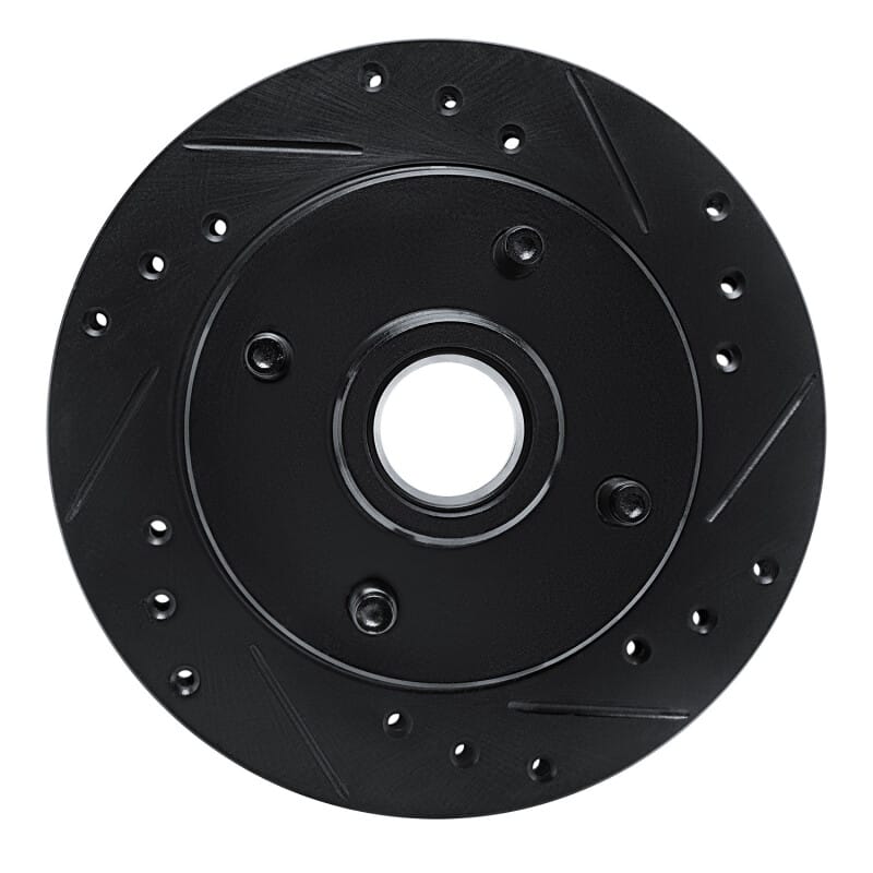 R1 Concepts — R1 79-81 Ford Mustang Front Right Drilled & Slotted Black Brake Rotor
R1 Brake Rotor Drill