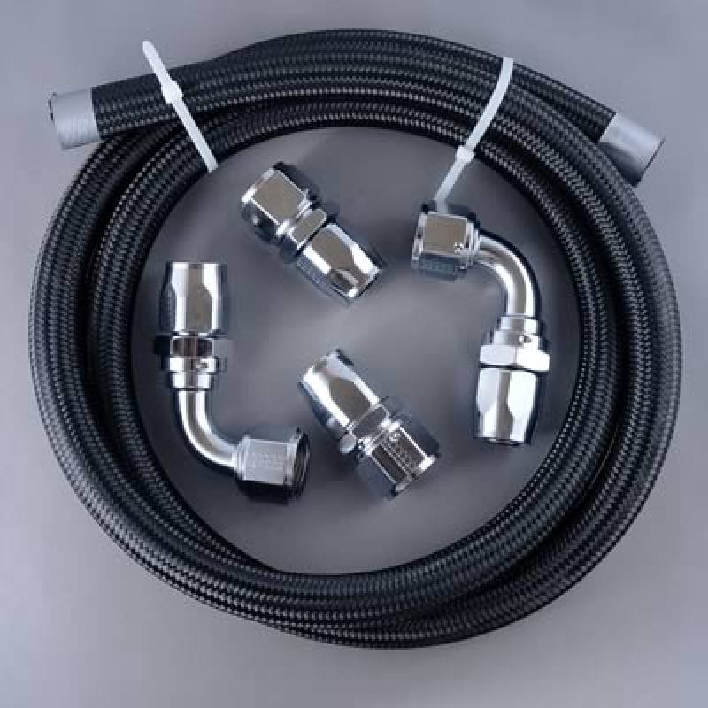 Fragola — Fragola Vacuum Pump Plumbing Kit (-12AN) Chrome
