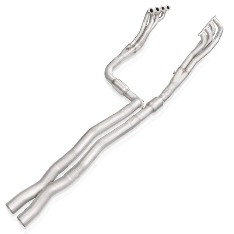 Stainless Works — Stainless Works 2020-21 Silverado HD 6.6L 1-7/8in Long Tube Header Kit Performance Connect