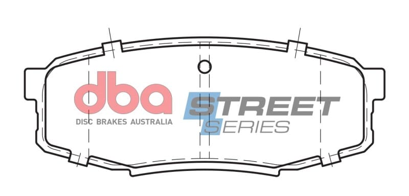 DBA — DBA 08-19 Lexus LX570 Street Series Rear Brake Pads
Brake Pad