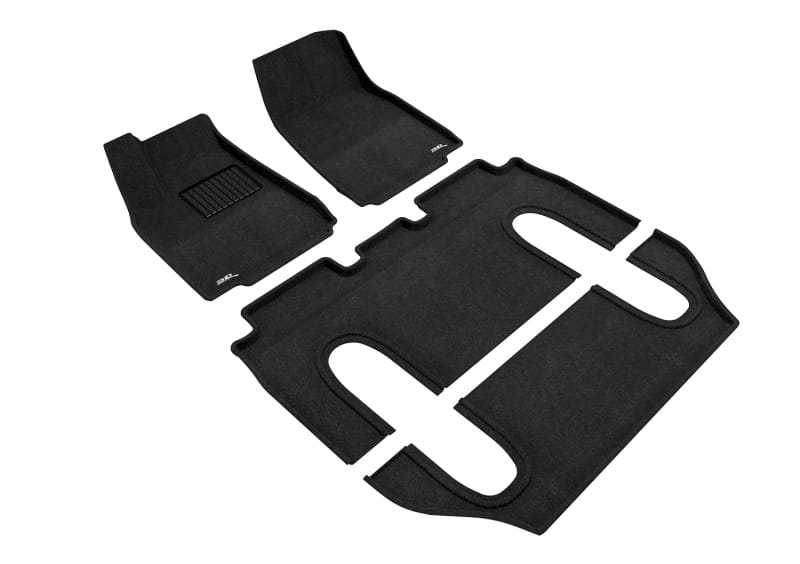3D MAXpider — 3D MAXpider 16-21 Tesla Model X 6-Seat Elegant Black R1 R2 R3
Floor Mat Set