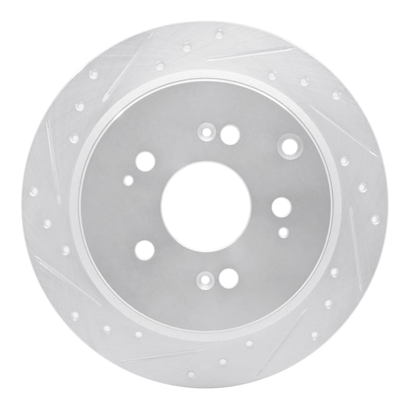 R1 Concepts — R1 05-10 Honda Odyssey Rear Left Drilled & Slotted Silver Brake Rotor
R1 Brake Rotor Drill