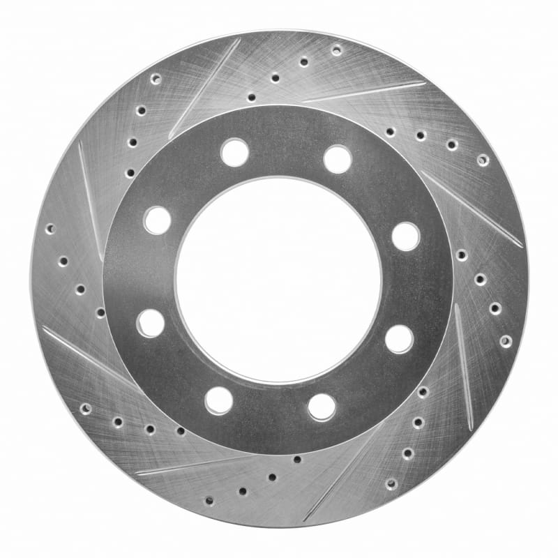 R1 Concepts — R1 05-12 Ford F-250 4WD (Super Duty) Front Left Drilled & Slotted Silver Brake Rotor
R1 Brake Rotor Drill