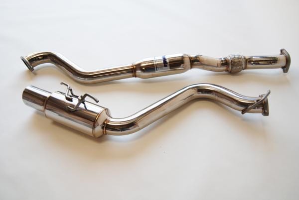 Invidia — Invidia 08+ WRX / 08-10 STi Hatch N1 Stainless Steel Tip Cat-back Exhaust