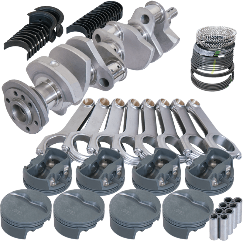 Eagle — Eagle Chevy 400 350 Mains 4.000in Crank 6.000in H-Beam Stroker Rod 4.165in Pistons Rotating Assembly
Competition Assembly