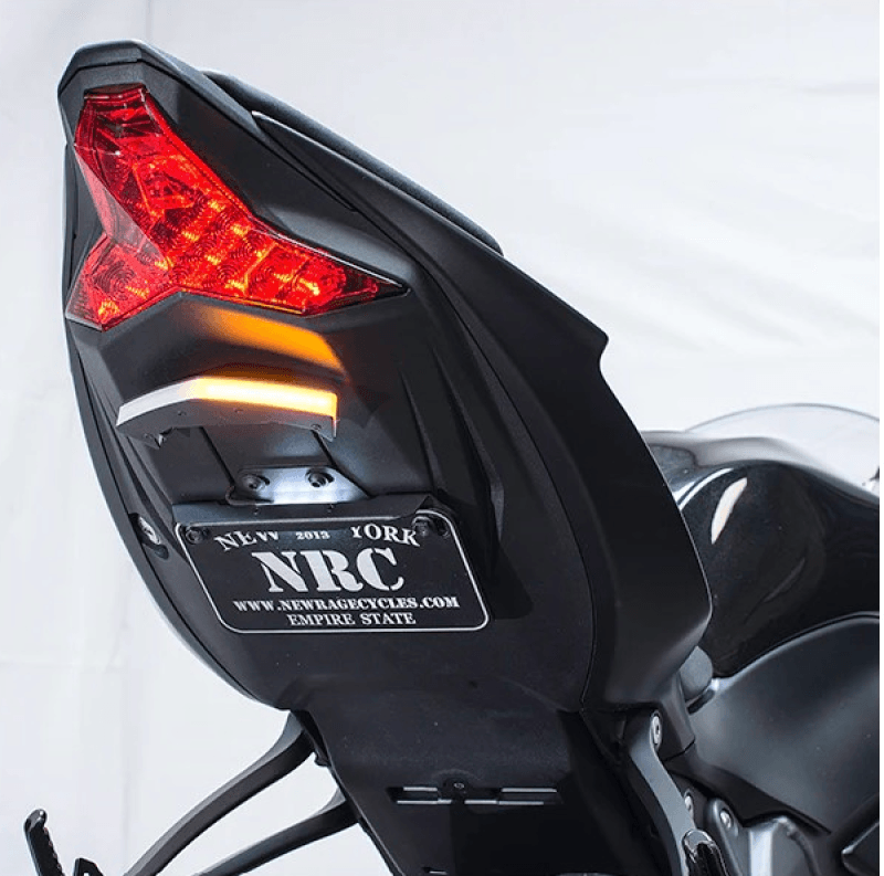 New Rage Cycles — New Rage Cycles 2024 Kawasaki ZX-6R Fender Eliminator Kit Tucked w/Load EQ