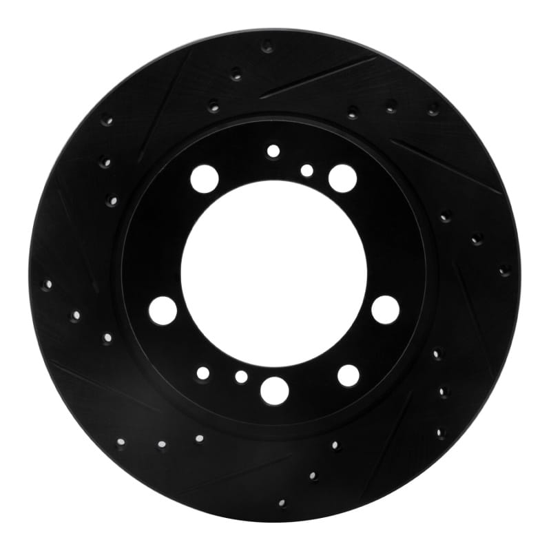 R1 Concepts — R1 87-97 Porsche 944 Except Turbo Rear Left Drilled & Slotted Black Brake Rotor
R1 Brake Rotor Drill