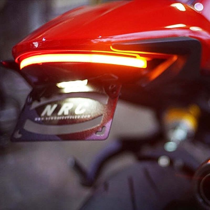 New Rage Cycles — New Rage Cycles 17+ Ducati Monster 797/1200/Anniversario Fender Eliminator w/Load EQ