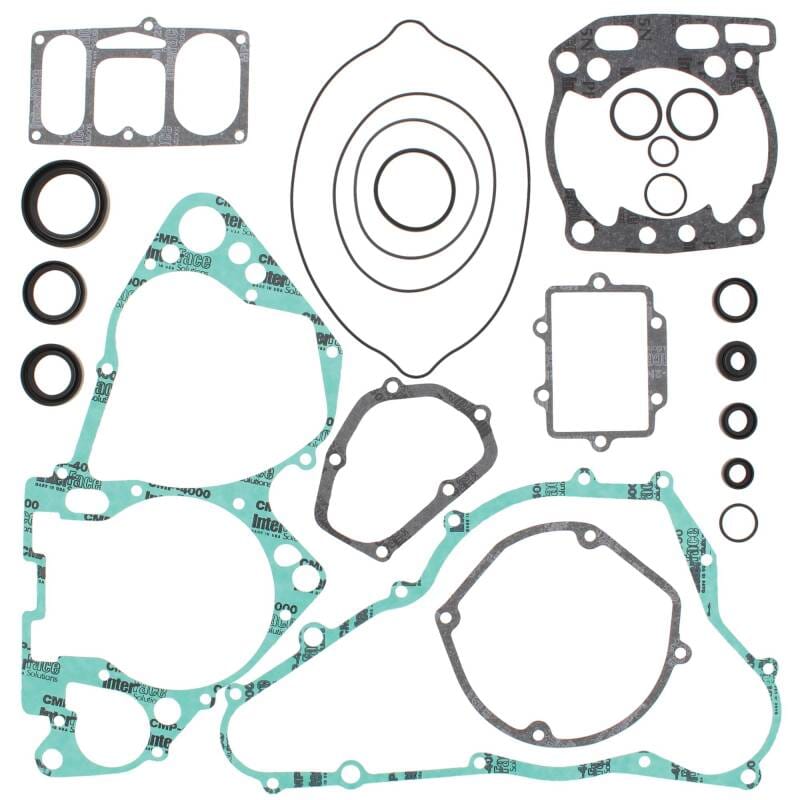 Vertex Pistons — Vertex Gaskets 96-98 Suzuki RM250 Complete Gasket Kit w/ Oil Seals