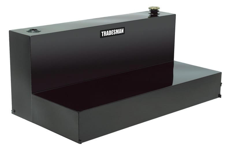 Tradesman — Tradesman Steel L-Shape Liquid Storage Tank (Full Size) - Black