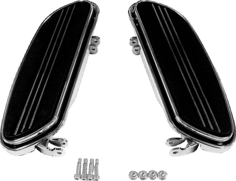 Bikers Choice — Bikers Choice 86-Up FLH FLT Chrome Extended Floorboard Kit
