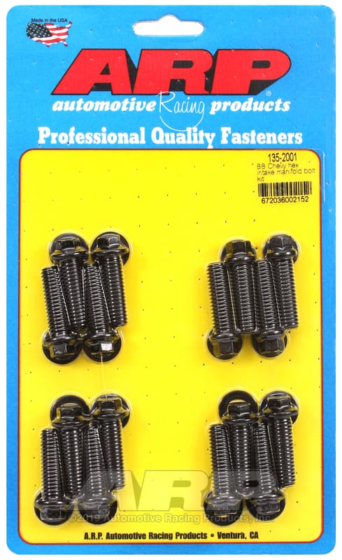 ARP — ARP BB Chevy Hex Intake Manifold Bolt Kit