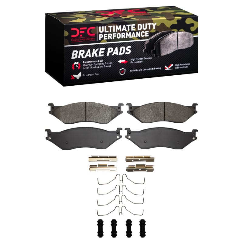 DFC — DFC 04-20 Coachmen Mirada Rear/Front Ultimate Duty Performance Brake Pads and Hardware Kit
DFC Brake Pad Set