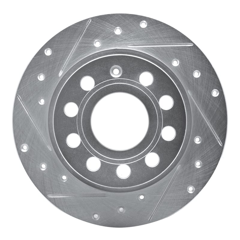 R1 Concepts — R1 10-19 Audi A3 Rear Left Drilled & Slotted Silver Brake Rotor
R1 Brake Rotor Drill