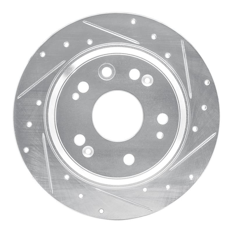 R1 Concepts — R1 02-04 Acura RL Rear Right Drilled & Slotted Silver Brake Rotor
R1 Brake Rotor Drill