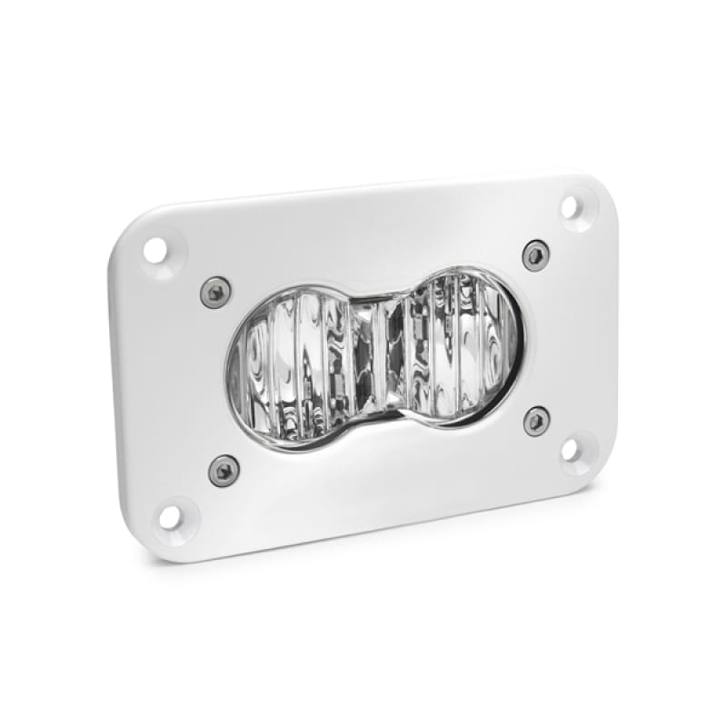 Baja Designs — Baja Designs S2 Pro Flush Mount Wide Cornering Pattern White LED Work Light - Clear