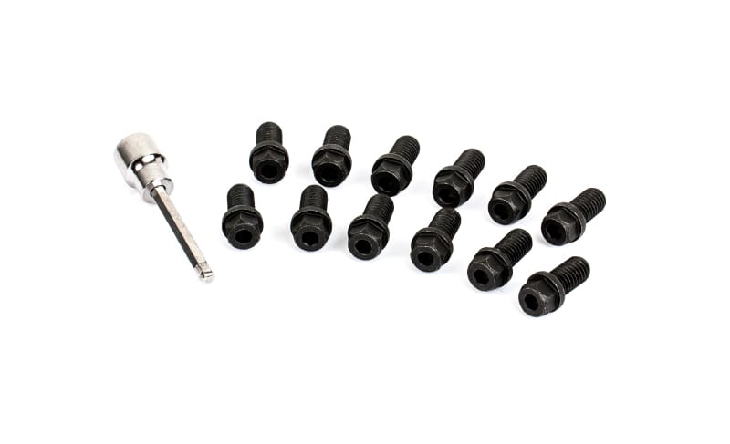 Cometic Gasket — Cometic Header Bolts 3/8 - 16 3/4in Grade 5 Black Oxide Finish With Hex and Socket Head
Exhaust Header Bolts