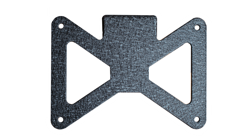 Fishbone Offroad — Fishbone Offroad 2018+ Jeep Wrangler JL - Black Aluminum Hawse Fairlead License Plate Mount