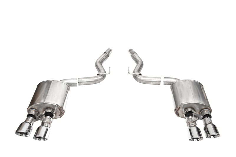 CORSA Performance — Corsa 24+ Ford Mustang Dark Horse 5.0L 3in Dual Rear Exit Axle-Back w/Twin 4.5in Polish Slash Tips
Exhaust