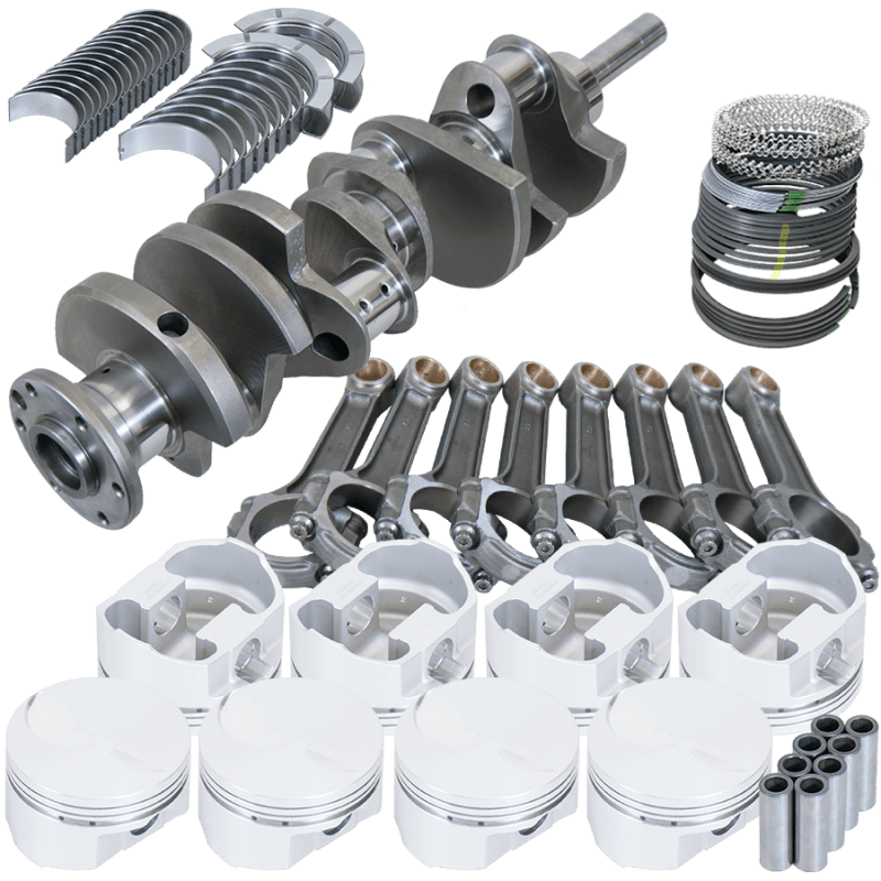 Eagle — Eagle Ford 429/460 4.140in Crank 6.800in I-Beam Rods -3cc Flat Top 4.440in Pistons Rotating Assembly
Street & Strip Assy
