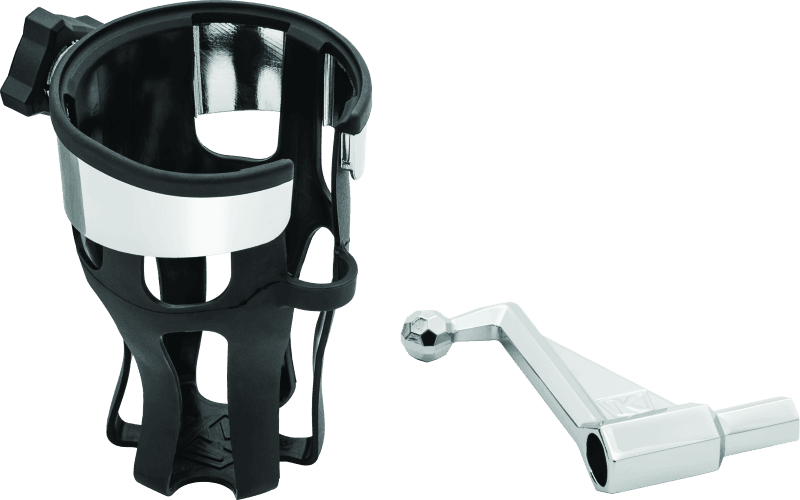 Kuryakyn — Kuryakyn Reflex Drink Holder 01-17 GL1800 Passenger Mount Chrome