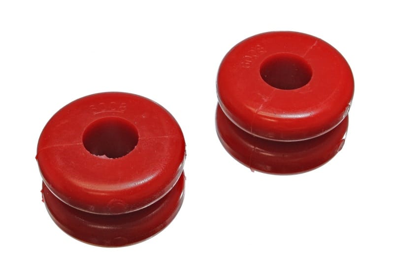 Energy Suspension — Energy Suspension 2-1/4in Tall x 3-9/16in Dia Red Coil Spring Damper Donuts (Set of 2)
CoilSprngInsulator