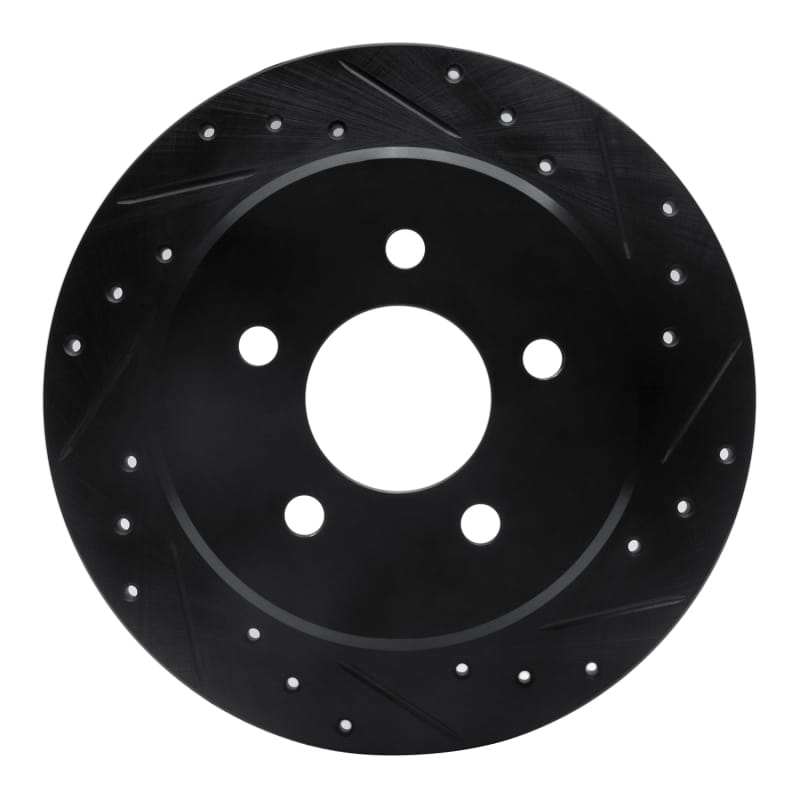 R1 Concepts — R1 91-95 Ford Crown Victoria Rear Right Drilled & Slotted Black Brake Rotor
R1 Brake Rotor Drill