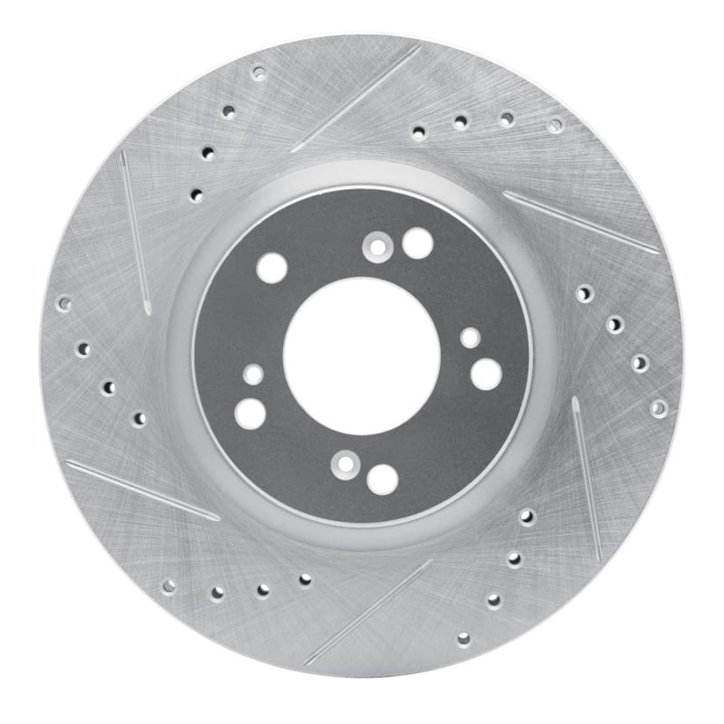 R1 Concepts — R1 00-09 Honda S2000 Front Left Drilled & Slotted Silver Brake Rotor
R1 Brake Rotor Drill