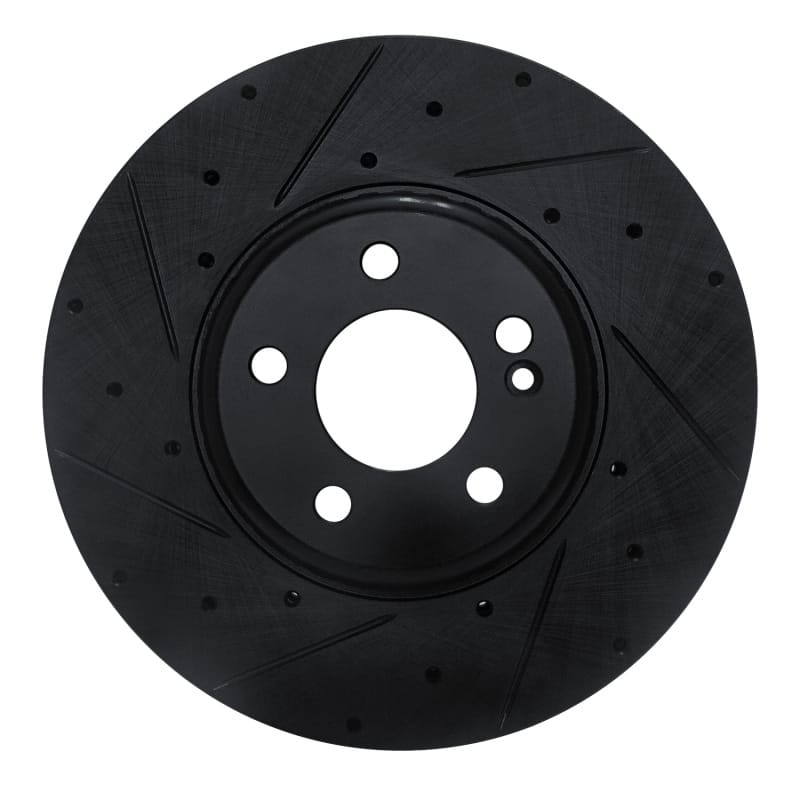 R1 Concepts — R1 15-23 Mercedes-Benz C300 Sedan Front Left Drilled & Slotted Black Brake Rotor
R1 Brake Rotor Drill