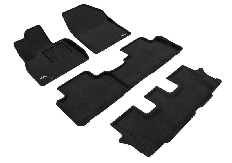 3D MAXpider — 3D MAXpider 20-24 Kia Telluride 8-Seat Elegant Black R1 R2 R3
Floor Mat Set