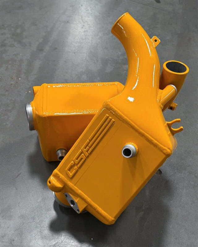CSF — CSF 2014+ BMW X5M (F95) / X6M (F96) / XM (G09) Charge-Air-Cooler - Nitro Yellow